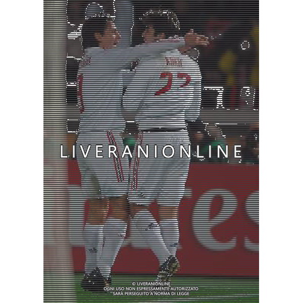 FIFA Club World Cup Japan 2007 Finale 1°- 2° Posto Yokohama - 16.12.2007 Milan(ITA)vsBoca Juniors(ARG) Nella Foto:kaka esulta al gol /Ph.Vitez-Ag. Aldo Liverani
