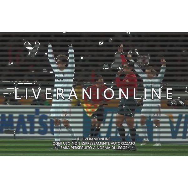 FIFA Club World Cup Japan 2007 Finale 1°- 2° Posto Yokohama - 16.12.2007 Milan(ITA)vsBoca Juniors(ARG) Nella Foto:kaka esulta a fine partita /Ph.Vitez-Ag. Aldo Liverani