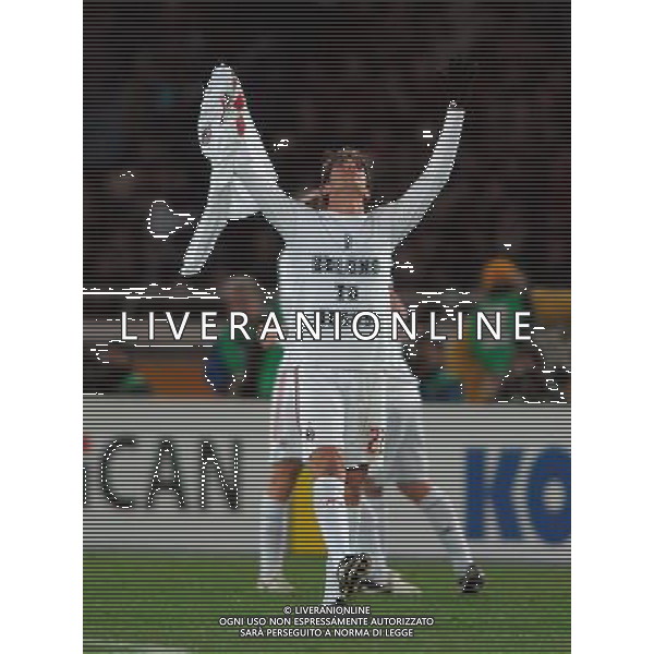 FIFA Club World Cup Japan 2007 Finale 1°- 2° Posto Yokohama - 16.12.2007 Milan(ITA)vsBoca Juniors(ARG) Nella Foto:kaka esulta a fine partita /Ph.Vitez-Ag. Aldo Liverani