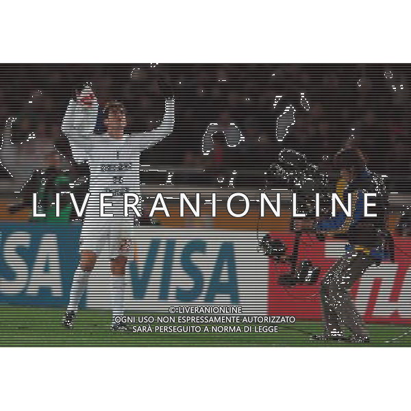 FIFA Club World Cup Japan 2007 Finale 1°- 2° Posto Yokohama - 16.12.2007 Milan(ITA)vsBoca Juniors(ARG) Nella Foto:kaka esulta a fine partita /Ph.Vitez-Ag. Aldo Liverani
