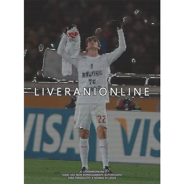 FIFA Club World Cup Japan 2007 Finale 1°- 2° Posto Yokohama - 16.12.2007 Milan(ITA)vsBoca Juniors(ARG) Nella Foto:kaka esulta a fine partita /Ph.Vitez-Ag. Aldo Liverani