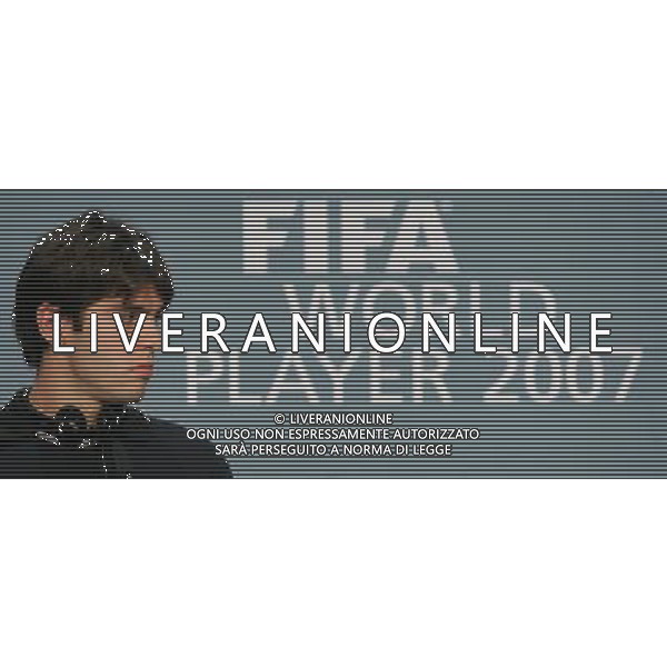 Zurigo 17 dicembre 2007 Fifa World Player 2007 nella foto: Ricardo Kaka\' foto Andry / Ag. Aldo Liverani