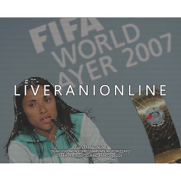 Zurigo 17 dicembre 2007 Fifa World Player 2007 nella foto: Marta foto Andry / Ag. Aldo Liverani