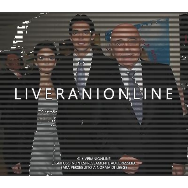 Zurigo 17 dicembre 2007 Fifa World Player 2007 nella foto: Kaka con la moglie Caroline e Galliani Adriano foto Andry / Ag. Aldo Liverani