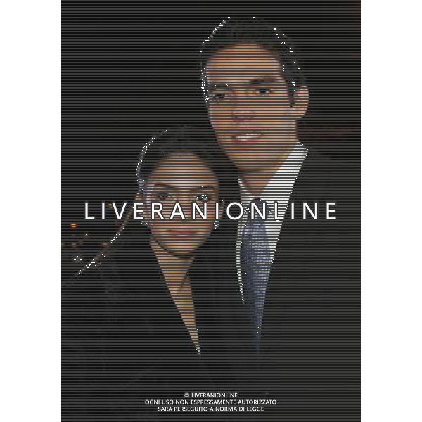 Zurigo 17 dicembre 2007 Fifa World Player 2007 nella foto: Kaka con la moglie Caroline foto Andry / Ag. Aldo Liverani