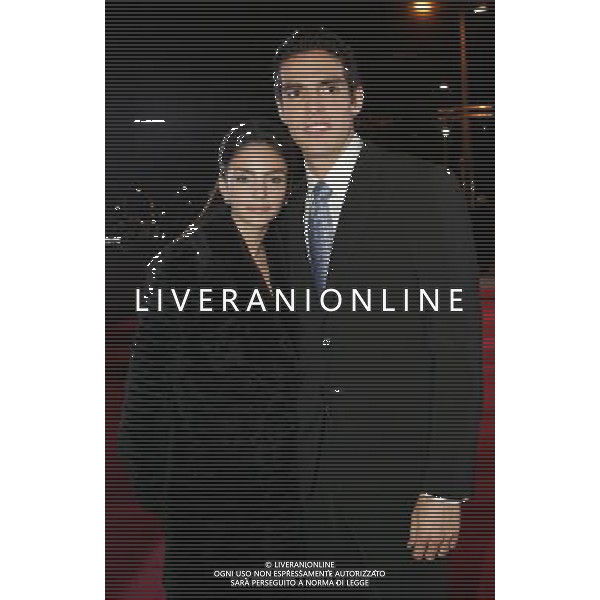 Zurigo 17 dicembre 2007 Fifa World Player 2007 nella foto: Kaka con la moglie Caroline foto Andry / Ag. Aldo Liverani