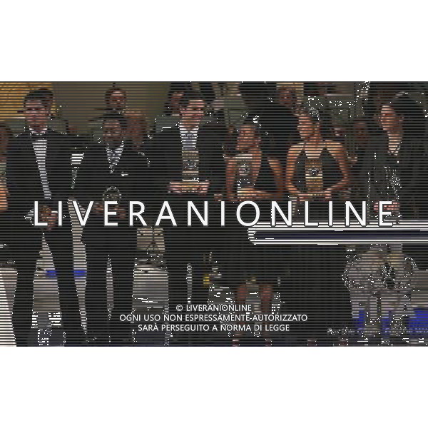 Zurigo 17 dicembre 2007 Fifa World Player 2007 nella foto: Cristiano Ronaldo Pele\' Kaka Marta Cristiane e Birgit Prinz foto Andry / Ag. Aldo Liverani