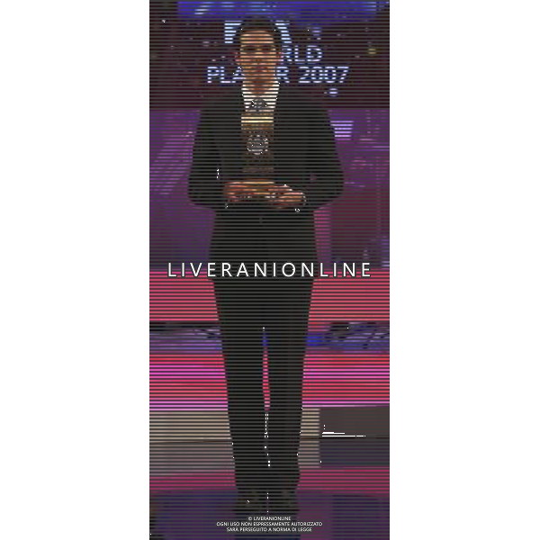 Zurigo 17 dicembre 2007 Fifa World Player 2007 nella foto: Kaka vincitore del Fifa World Player 2007 foto Andry / Ag. Aldo Liverani