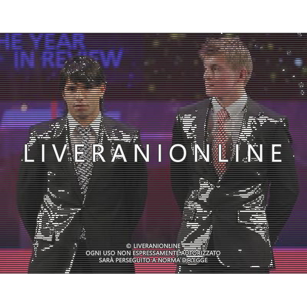 Zurigo 17 dicembre 2007 Fifa World Player Gala\' 2007 nella foto: Sergio Aguero e Toni Kroos foto Andry / Ag. Aldo Liverani