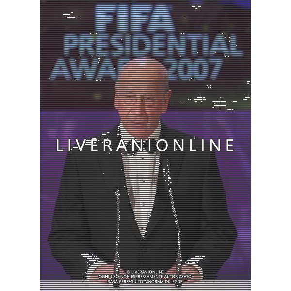 Zurigo 17 dicembre 2007 Fifa World Player Gala\' 2007 nella foto: Bobby Charlton foto Andry / Ag. Aldo Liverani