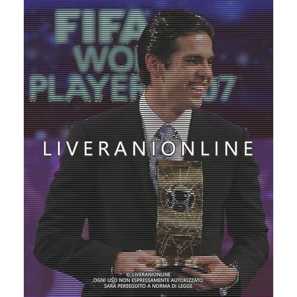 Zurigo 17 dicembre 2007 Fifa World Player Gala\' 2007 nella foto: Kaka vincitore del Fifa World Player 2007 foto Andry / Ag. Aldo Liverani