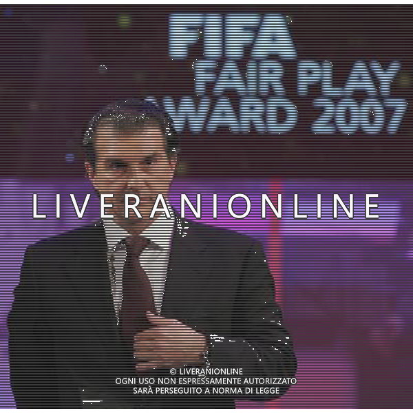 Zurigo 17 dicembre 2007 Fifa World Player Gala\' 2007 nella foto: Laporta Juan foto Andry / Ag. Aldo Liverani