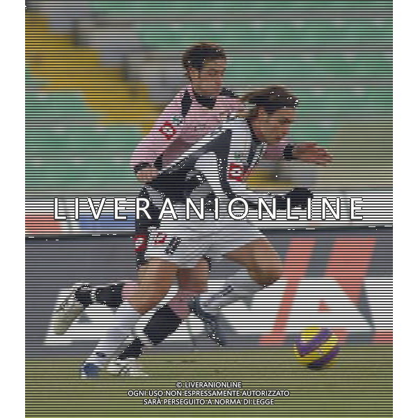 Udinese - Palermo Coppa Italia Tim Cup 19/12/2007 nella foto Rinaudo e Paolucci ph parisotto/Ag. Aldo liverani sas