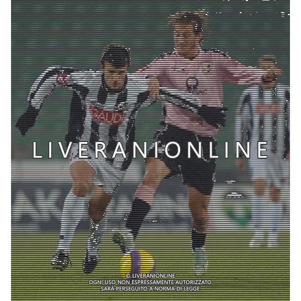 Udinese - Palermo Coppa Italia Tim Cup 19/12/2007 nella foto eremenko e diana stefano aimo ph parisotto/Ag. Aldo liverani sas