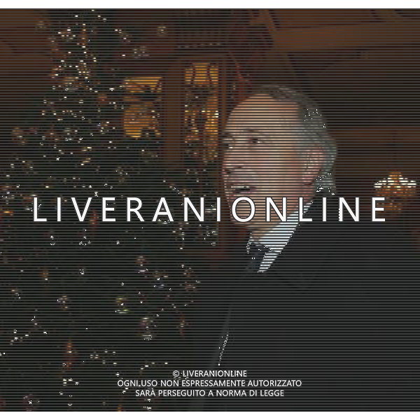 Milano 20 dicembre 2007 Festa di Natale e premiazioni anno 2007 della Lega Calcio nella foto: Abete Giancarlo foto Andry / Ag. Aldo Liverani