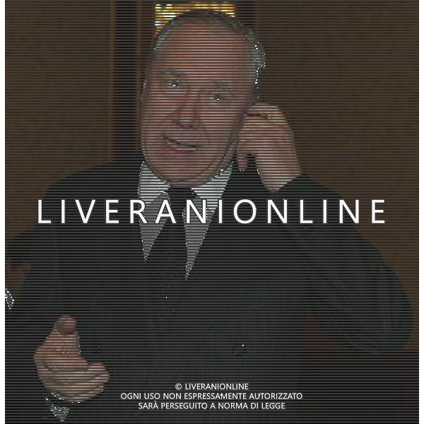 Milano 20 dicembre 2007 Festa di Natale e premiazioni anno 2007 della Lega Calcio nella foto: Cesare Gussoni foto Andry / Ag. Aldo Liverani