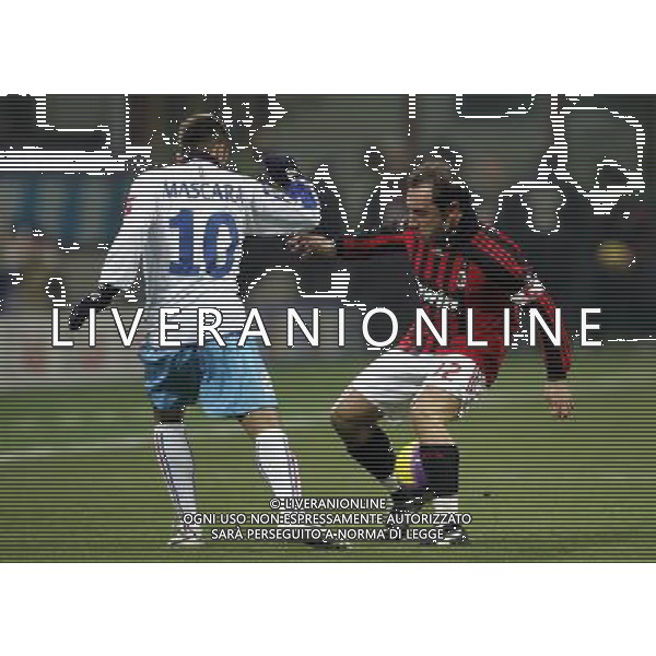 Milan - Catania Coppa Italia Tim Cup 20/12/2007 nella foto giuseppe mascara e brocchi christian ph luzzani/Ag. Aldo Liverani Sas