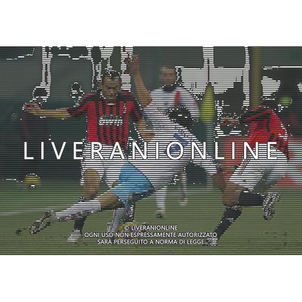 Milan - Catania Coppa Italia Tim Cup 20/12/2007 nella foto marcos cafu\' vargas e emerson ph luzzani/Ag. Aldo Liverani Sas