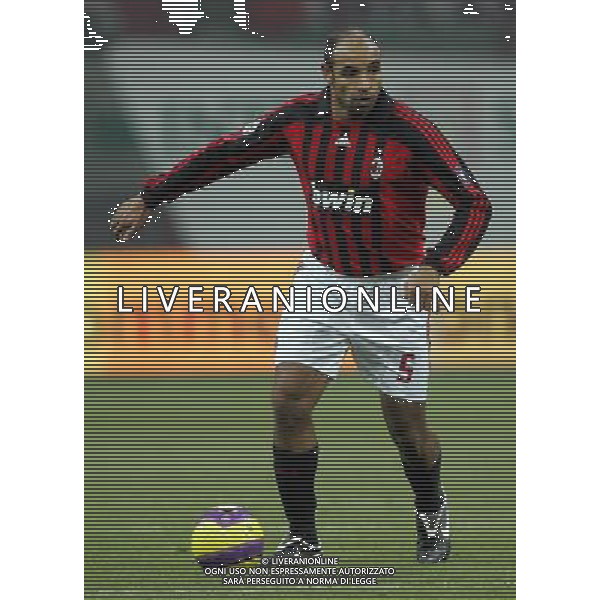 Milano 20/12/2007 coppa italia tim 2007/08 milan-catania 1:2 nella foto ferreira da rosa emerson ph marco luzzani/ag aldo liverani s.a.s.