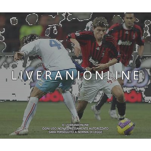 Milano 20/12/2007 coppa italia tim 2007/08 milan-catania 1:2 nella foto alberto paloschi e andrea sottil ph marco luzzani/ag aldo liverani s.a.s.