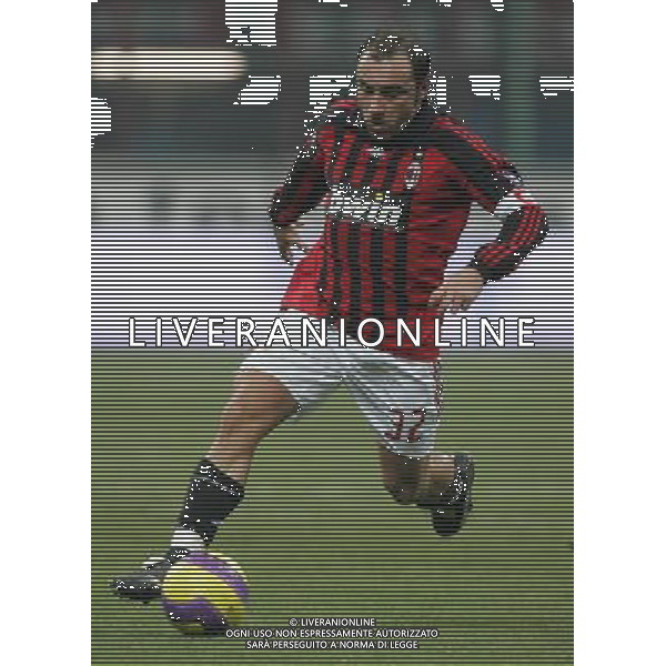 Milano 20/12/2007 coppa italia tim 2007/08 milan-catania 1:2 nella foto cristian brocchi ph marco luzzani/ag aldo liverani s.a.s.