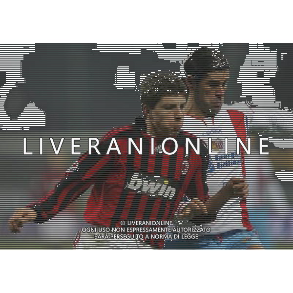 Milano 20/12/2007 coppa italia tim 2007/08 milan-catania 1:2 nella foto alberto paloschi e andrea sottil ph marco luzzani/ag aldo liverani s.a.s.