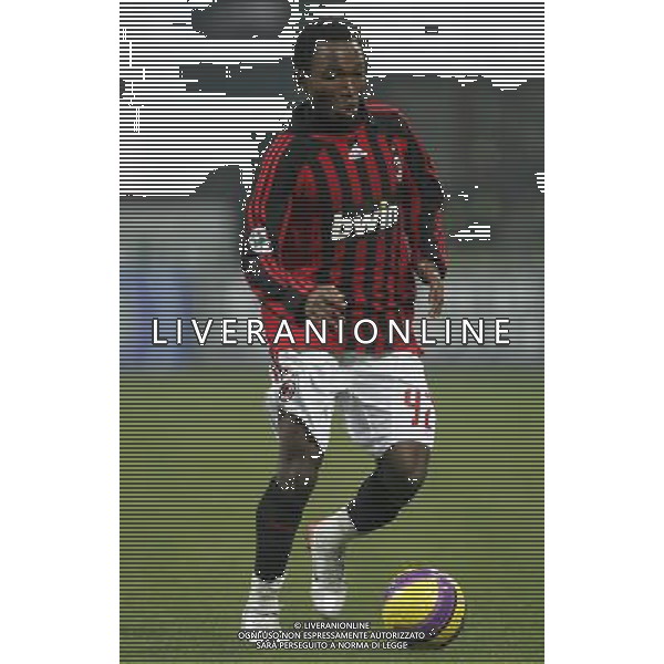 Milano 20/12/2007 coppa italia tim 2007/08 milan-catania 1:2 nella foto kingsley umunegbu ph marco luzzani/ag aldo liverani s.a.s.