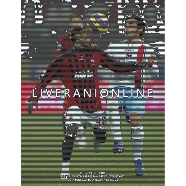 Milano 20/12/2007 coppa italia tim 2007/08 milan-catania 1:2 nella foto kingsley umunegbu e giuseppe colucci ph marco luzzani/ag aldo liverani s.a.s.