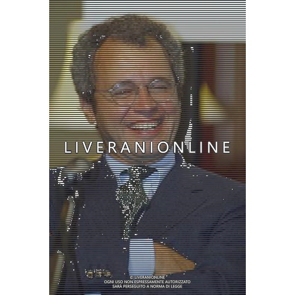FIRENZE 5/10/2003 NELLA FOTO ENRICO MENTANA FOTO GIANNI NUCCI-ALDO LIVERANI