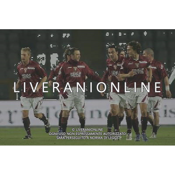 @Alessandro Falzone/Press Photo Torino 19-12-2007 Torino Roma Coppa Italia Tim 2007/2008 Sport,Calcio Nella foto: Esultanza 1¡gol Recoba AG ALDO LIVERANI
