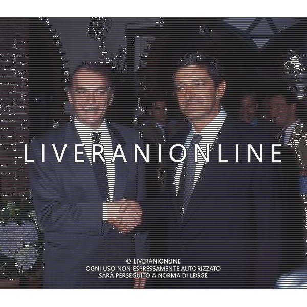 INTER CALCIO 1991/92 NELLA FOTO ERNESTO PELLEGRINI-corrado orrico AG ALDO LIVERANI