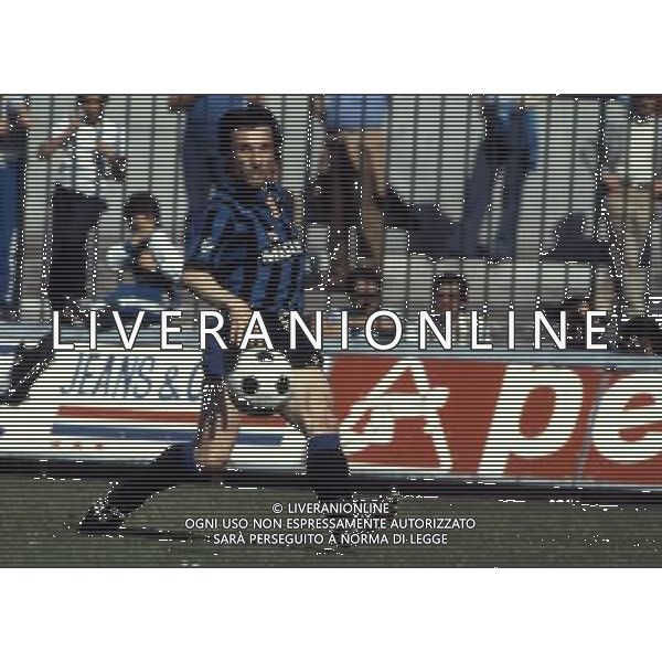 INTER CALCIO 1985 NELLA FOTO MARINI GIAMPIERO AG ALDO LIVERANI