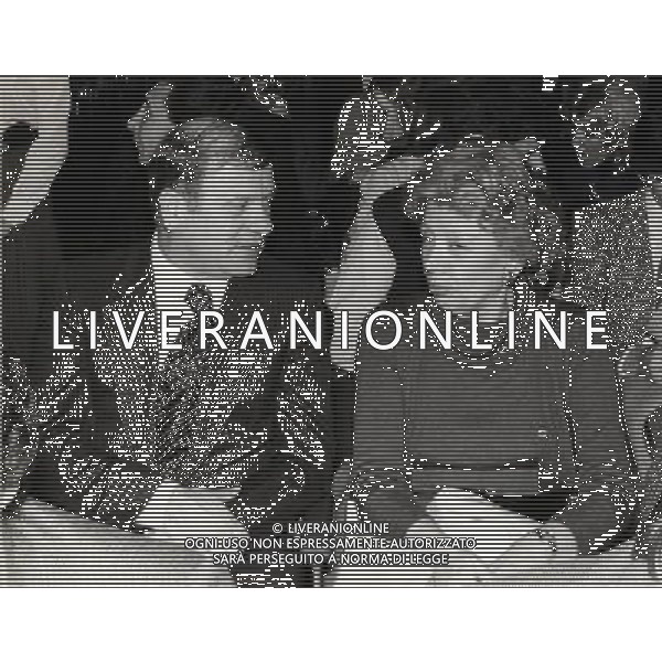 ARCHIVIO ALDO LIVERANI 1980 NELLA FOTO EUGENIO BERSELLINI-RENATA FRAIZZOLI AG ALDO LIVERANI
