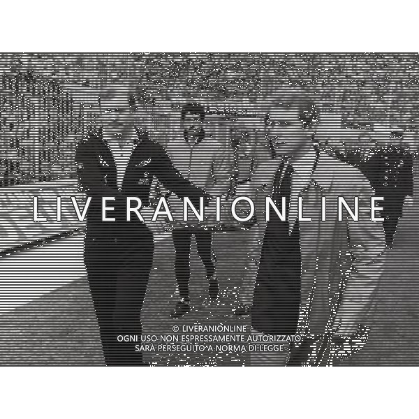 ARCHIVIO ALDO LIVERANI 1980 NELLA FOTO EUGENIO BERSELLINI-GIOVANNI TRAPATTONI AG ALDO LIVERANI