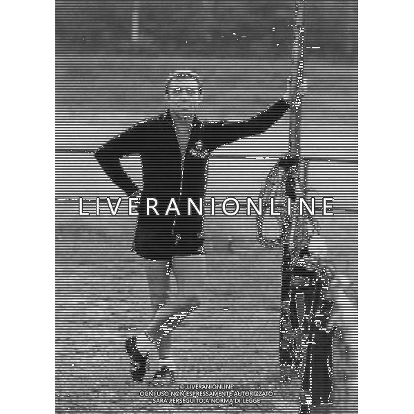 Giuseppe Chiappella allenatore Inter anni \'70 ph archivio ag. aldo liverani sas retrospettiva