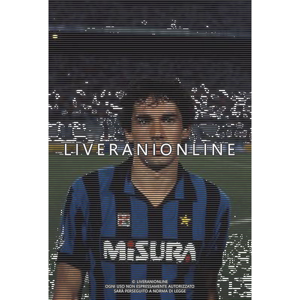 GIUSEPPE BARESI calciatore dell\'Inter dal 1977 al 1992 foto del 1983 ph archivio ag. aldo liverani sas