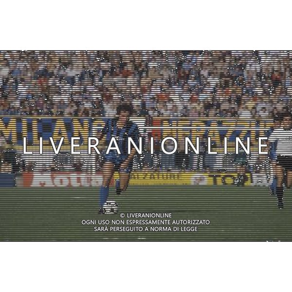GIUSEPPE BARESI calciatore dell\'Inter dal 1977 al 1992 ph archivio ag. aldo liverani sas