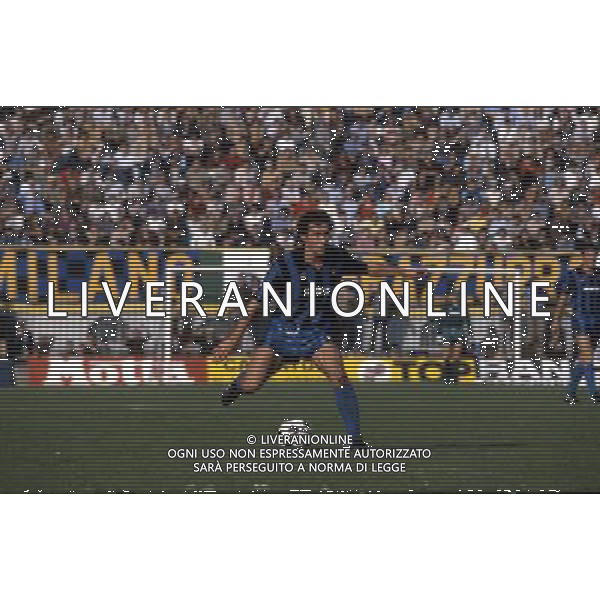 GIUSEPPE BARESI calciatore dell\'Inter dal 1977 al 1992 ph archivio ag. aldo liverani sas