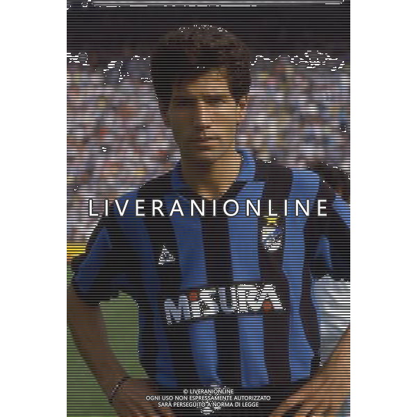 Vincenzo Scifo Calciatore dell\'Internazionale Campionato 1997/1998 Ph archivio Ag. Aldo Liverani sas