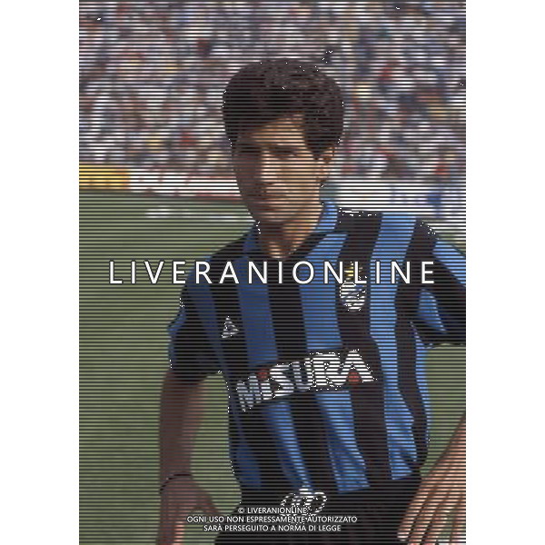 Vincenzo Scifo Calciatore dell\'Internazionale Campionato 1997/1998 Ph archivio Ag. Aldo Liverani sas