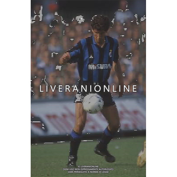 Vincenzo Scifo Calciatore dell\'Internazionale Campionato 1997/1998 Ph archivio Ag. Aldo Liverani sas