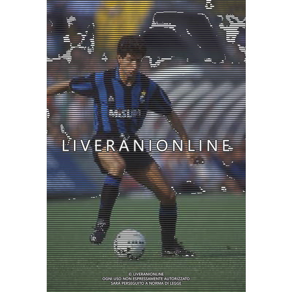 Vincenzo Scifo Calciatore dell\'Internazionale Campionato 1997/1998 Ph archivio Ag. Aldo Liverani sas