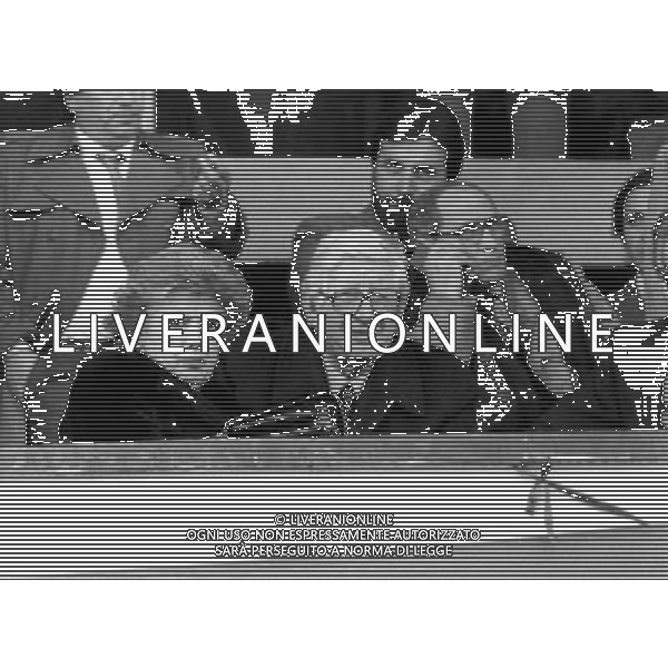 Renata Fraizzoli moglie di Ivanoe Presidente Inter anni \'70 in tribuna ph archivio ag. aldo liverani sas retrospettiva