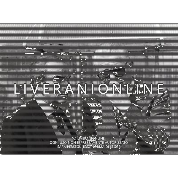 Giuseppe Prisco, Vice Presidente dell\'Inter negli anni\'60, con Ivanoe Fraizzoli, Presidente dell\'Inter dal 1968 al 1984 ph archivio ag. aldo liverani sas