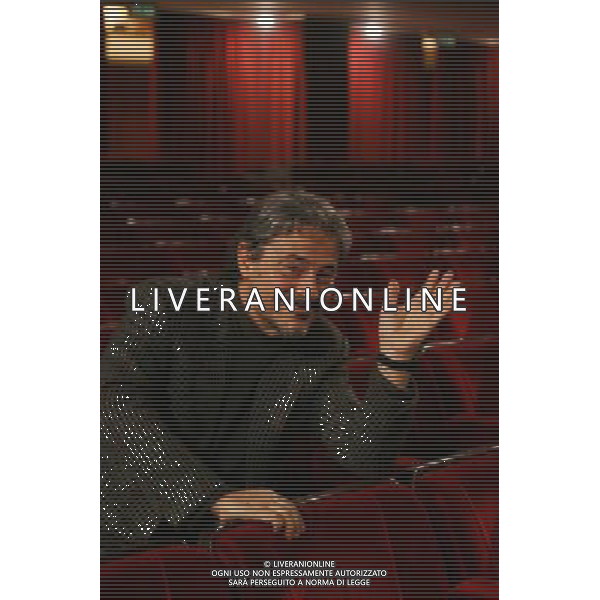 MILANO 7 GENNAIO 2008 CONFERENZA STAMPA PRESENTAZIONE SPETTACOLO\' I DUE GEMELLI VENEZIANI DI GOLDONI\' NELLA FOTO: MASSIMO DAPPORTO PH FRANKY-AG ALDO LIVERANI