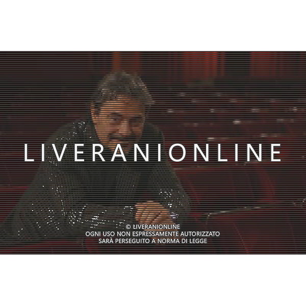 MILANO 7 GENNAIO 2008 CONFERENZA STAMPA PRESENTAZIONE SPETTACOLO\' I DUE GEMELLI VENEZIANI DI GOLDONI\' NELLA FOTO: MASSIMO DAPPORTO PH FRANKY-AG ALDO LIVERANI