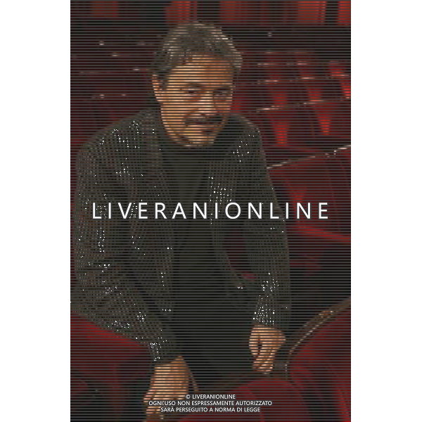 MILANO 7 GENNAIO 2008 CONFERENZA STAMPA PRESENTAZIONE SPETTACOLO\' I DUE GEMELLI VENEZIANI DI GOLDONI\' NELLA FOTO: MASSIMO DAPPORTO PH FRANKY-AG ALDO LIVERANI