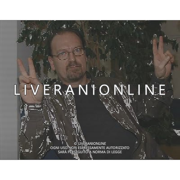 Milano 8 gennaio 2008 Presentazione del nuovo spettacolo teatrale di Flavio Oreglio \'Non è stato facile cadere cosi in basso\' foto Andry / Ag. Aldo Liverani