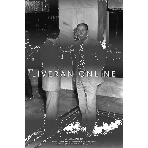 Oronzo Pugliese Allenatore calcio - 1970 ph archivio Ag. Aldo Liverani Sas retrospettiva