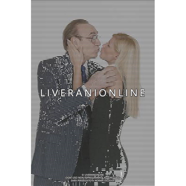 TELEGATTI 2008 - NELLA FOTO: I CONDUTTORI PIPPO BAUDO E MICHELLE HUNZIKER ©UFFICIO STAMPA MEDIASET AG. ALDO LIVERANI SAS 